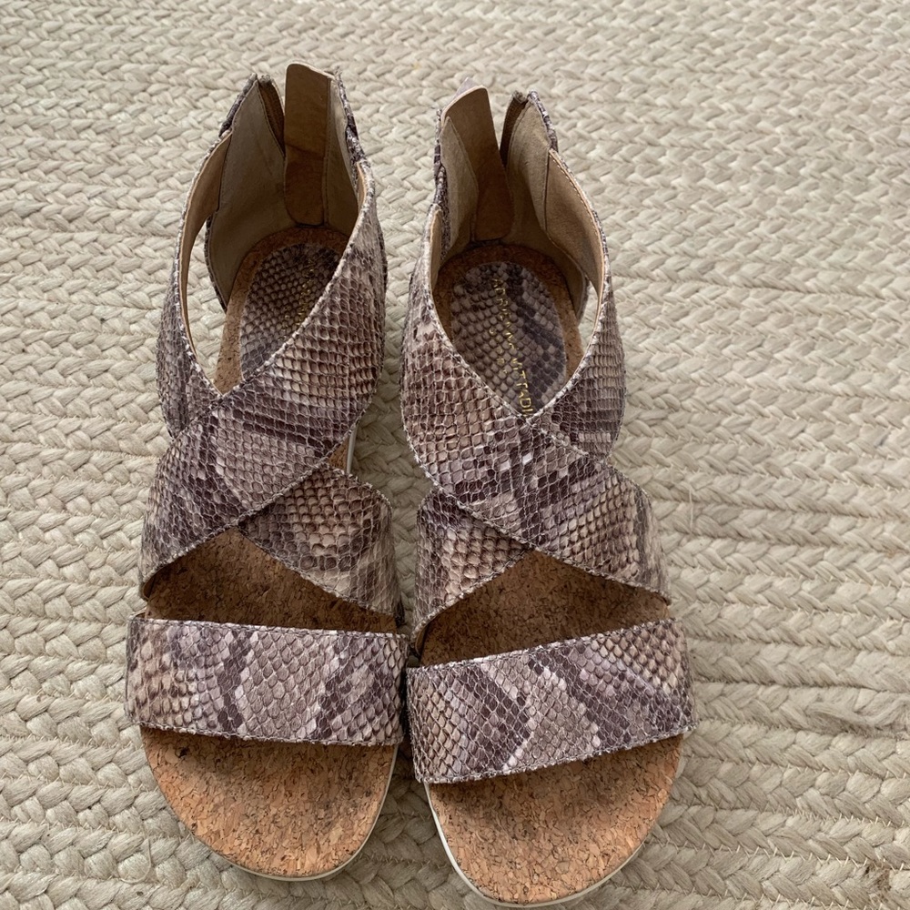 Snakeskin shoes size 8.5